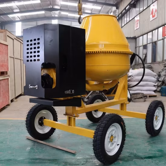 1 Bag Cement Portable Electric Motor/ Diesel Engine Cement /Concrete Mixer
