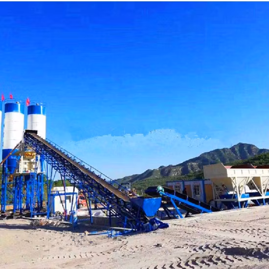 Planta de mistura de concreto com capacidade de 90m3/H Planta de tratamento por lotes de mistura úmida com bom preço