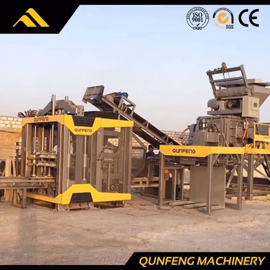 Máquina oca automática de tijolos de cimento Máquina de tijolos de concreto Super Sonic Block Machine