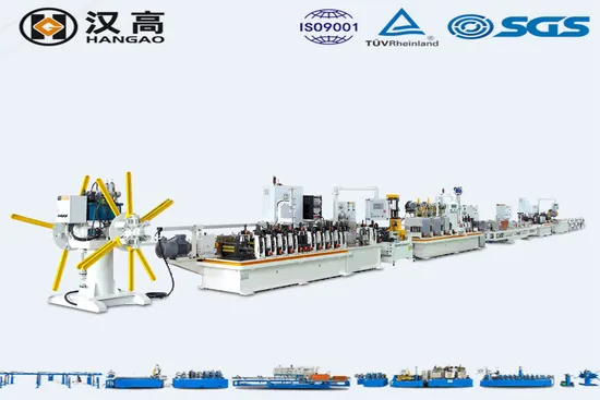 Máquina industrial para fabricar tubos de aço inoxidável para moinho de tubos Ss