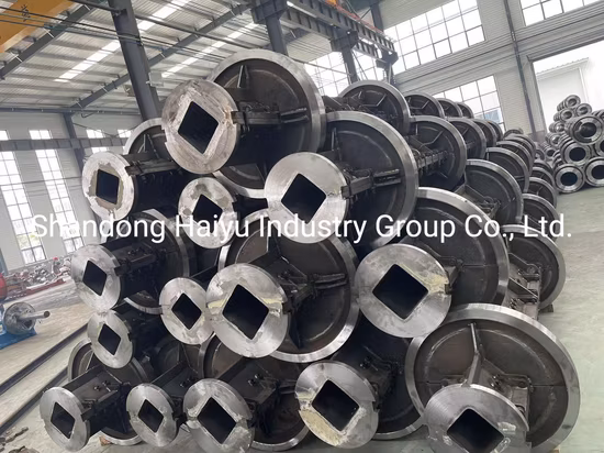 Fornecedor de máquina de poste elétrico de concreto Equipamento de poste de transmissão de energia Máquina de fazer poste elétrico de concreto