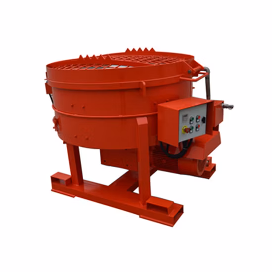 Motor elétrico LRM250 com saída de misturador de panela refratária de 250 kg nas Filipinas